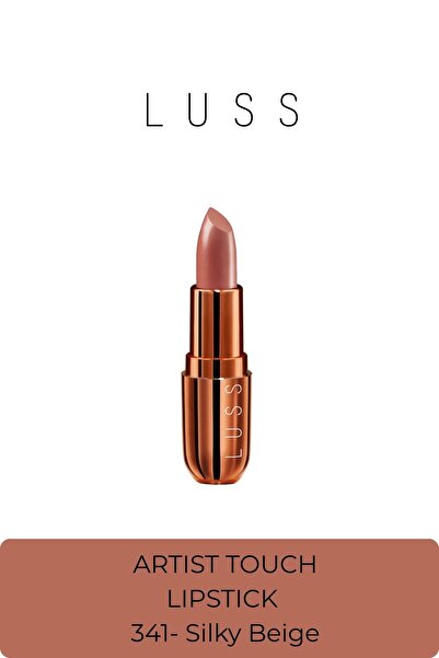LUSS Artist Touch Nude Lipstick 341 Silky Beige