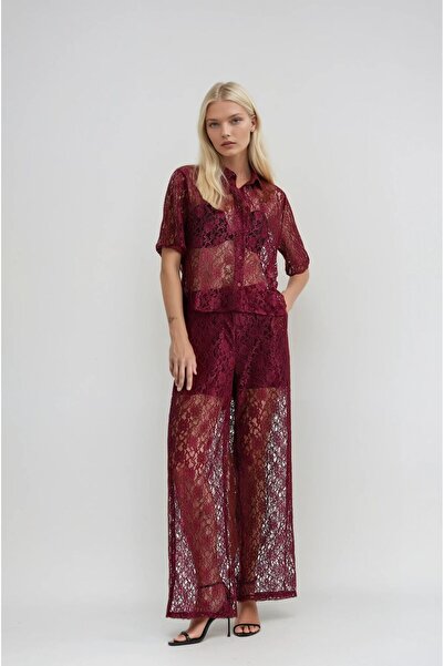 Lijuri Δαντελένιο Σετ Παντελονιού με Φόδρα 10119