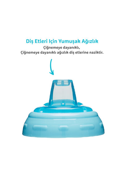 Munchkin Might Drinking Cup, 296ml, 9 Months+ 1 Piece, Blue