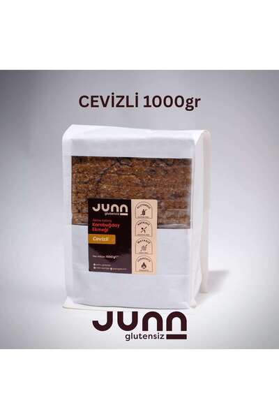 Genel Markalar Glutensiz Karabuğday Ekmeği, Cevizli_1x1000gr_mayasız, Aktive Edilmiş Karabuğday Tohumu