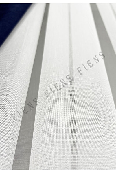 FİENS Ttimms Bambu 1/3 Kat Sık Pileli Her Odaya Uygun Ütü istemez Tül Perde |...