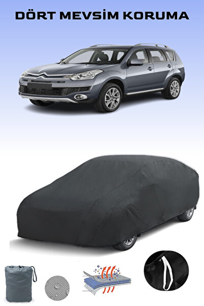 Breen غطاء سيارة سوداء لسيتروين سي-كروسير 2007 - 2012، غطاء سيارة، خيمة سيارة