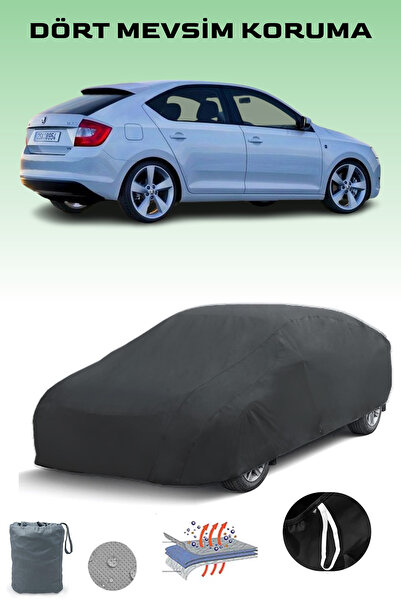 Breen أسود، سكودا رابيد سبيس باك 2013 - 2021، قماش مشمع للسيارة، غطاء سيارة، ...