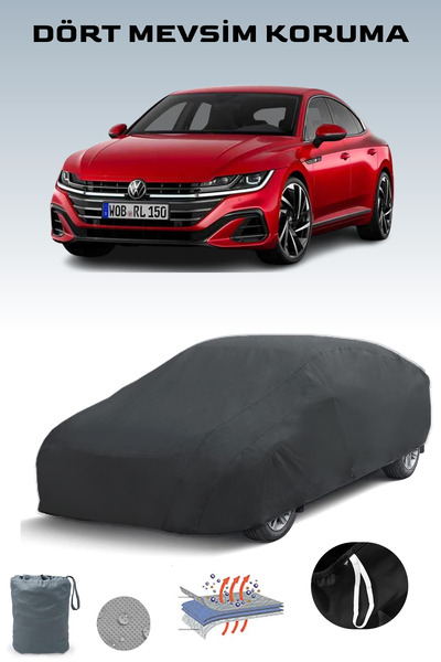 Breen أسود، VOLKSWAGEN ARTEON 2017 - 2021، مشمع السيارة، غطاء السيارة، خيمة السيارة