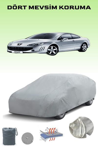 Breen بيجو 407 كوبيه - مشمع سيارات متوافق، خيمة سيارة مقاومة للماء والشمس