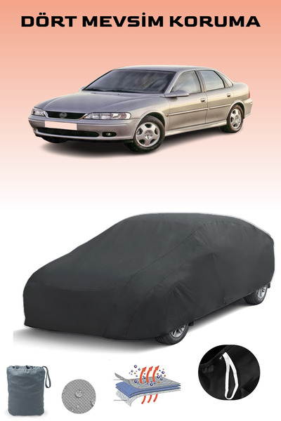 Breen أسود، OPEL VECTRA SEDAN 1999 - 2002، مشمع السيارة، غطاء السيارة، خيمة ا...