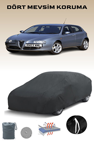 Breen أسود، ألفا روميو 147 (5 أبواب) 2000 - 2005، مشمع السيارة، غطاء السيارة،...