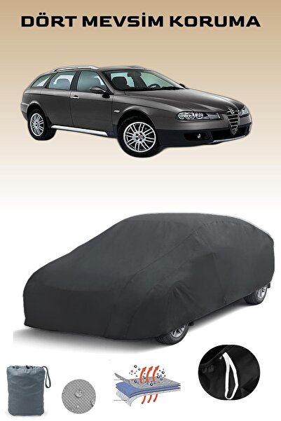 Breen أسود، ألفا روميو 156 كروس واجون، مشمع السيارة، غطاء السيارة، خيمة السيارة