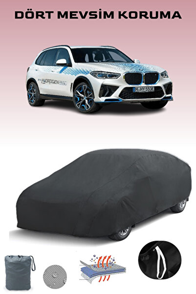 Breen أسود، BMW IX5 HYDROGEN، مشمع السيارة، غطاء السيارة، خيمة السيارة