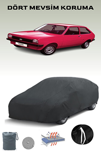 Breen أسود، FIESTA 3 أبواب 1976 - 1983، مشمع السيارة، غطاء السيارة، خيمة السيارة