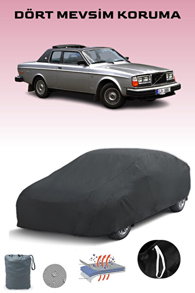 Breen أسود، VOLVO 262 C 1977 - 1981، مشمع السيارة، غطاء السيارة، خيمة السيارة