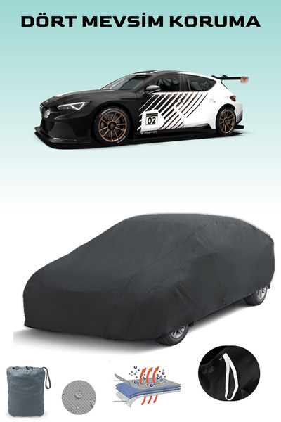 Breen غطاء سيارة كابرا إي-ريسر باللون الأسود، غطاء سيارة، خيمة سيارة
