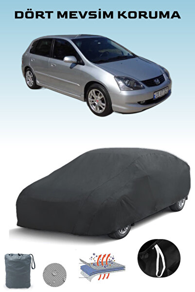 Breen غطاء سيارة هوندا سيفيك 7 هاتشباك 5 أبواب أسود، غطاء سيارة، خيمة سيارة
