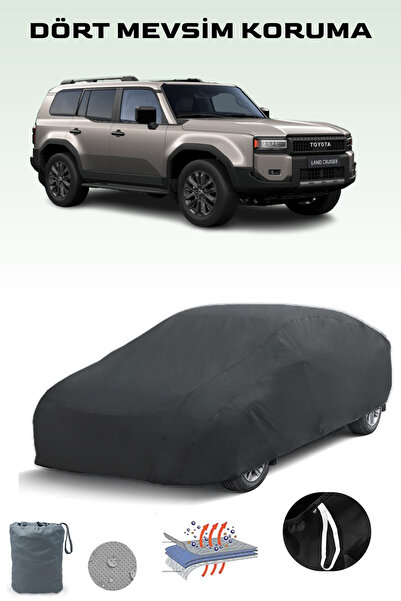 Breen Black, TOYOTA LAND CRUISER PRADO, Car Canvas, Car Cover, Car Tent