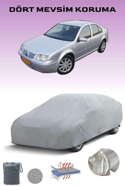 Breen رمادي، مشمع سيارة فولكس فاجن بورا، مشمع سيارة، غطاء حماية، مقاوم للغبار...