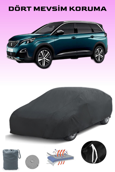 Breen أسود، بيجو 5008 1، مشمع السيارة، غطاء السيارة، خيمة السيارة