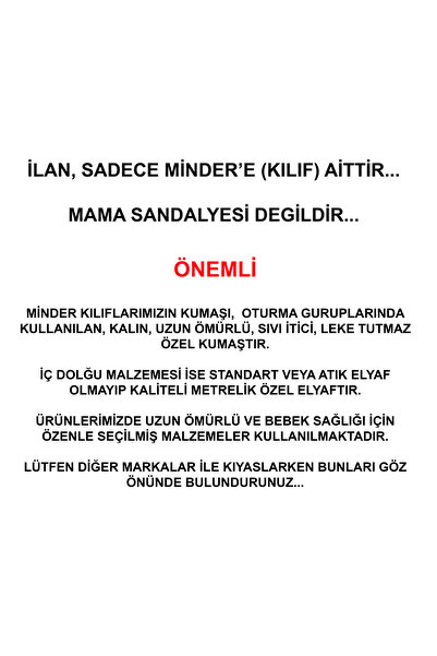 Holmer Leke Tutmaz Organik Mama Sandalyesi Minderi & Kılıfı Max-T Su Yeşili