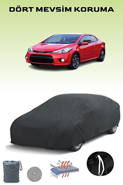 Breen Black, Kia Forte Koup 2013 - 2021, Car Tarpaulin, Auto Cover, Car Tent