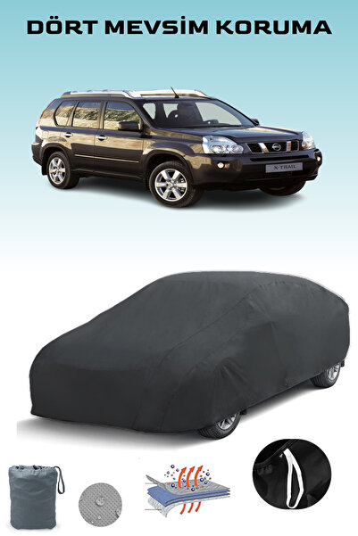Breen Black, Nissan X-Trail 2007 - 2013, Car Tarpaulin, Auto Cover, Car Tent