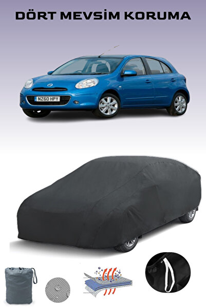 Breen أسود، نيسان ميكرا 5 أبواب 2010 - 2013، مشمع السيارة، غطاء السيارة، خيمة...