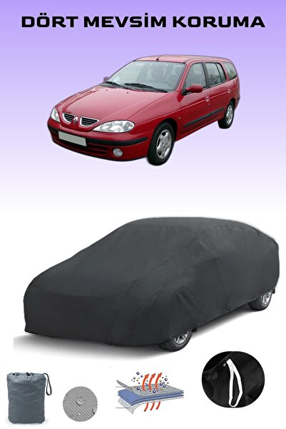 Breen أسود، RENAULT MEGANE 1 GRANDTOUR، مشمع السيارة، غطاء السيارة، خيمة السيارة