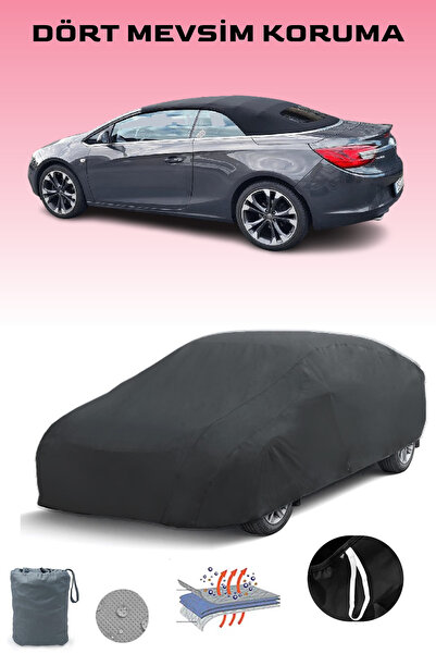 Breen أسود، OPEL CASCADA 2013 - 2021، مشمع السيارة، غطاء السيارة، خيمة السيارة