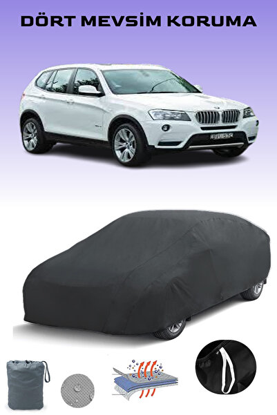 Breen Black, Bmw X3 (F25) 2010 - 2013, Car Tarpaulin, Auto Cover, Car Tent