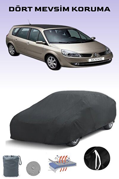 Breen أسود, رينو ميجان سينيك, قماش مشمع للسيارة, غطاء سيارة, خيمة سيارة, أسود