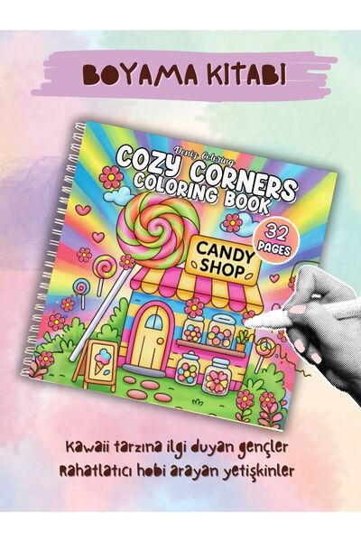 deniz9 Cozy Corners Boyama Kitabı