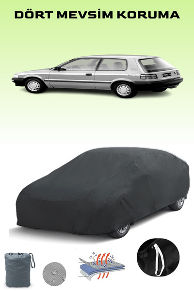 Breen أسود، TOYOTA COROLLA 3 أبواب 1987 - 1992، مشمع السيارة، غطاء السيارة، خ...