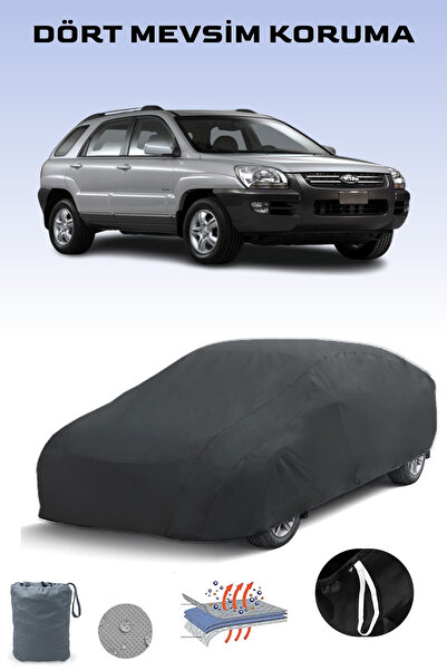 Breen أسود، كيا سبورتاج 2004 - 2007، مشمع السيارة، غطاء السيارة، خيمة السيارة