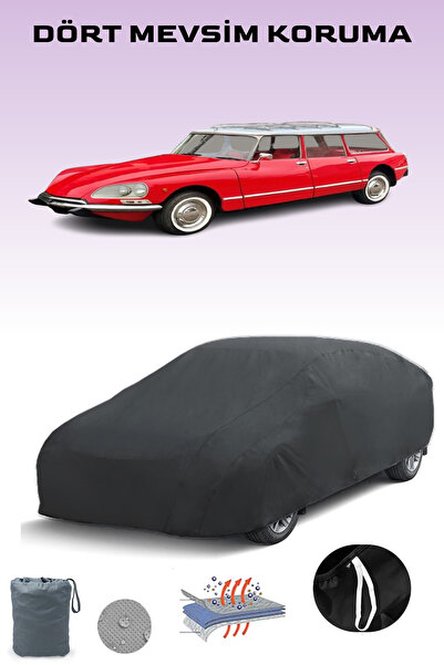 Breen أسود، سيتروين DS23 بريك 1974 - 1976، قماش مشمع للسيارة، غطاء سيارة، خيم...