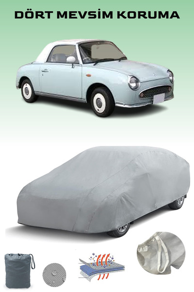 Breen قماش القنب المتوافق مع سيارة نيسان فيجارو، قماش القنب التلقائي، خيمة السيارة، مقاوم للماء والشمس