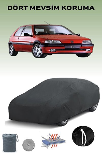 Breen أسود, بيجو 106 1, قماش مشمع للسيارة, غطاء سيارة, خيمة سيارة, خيمة سيارة