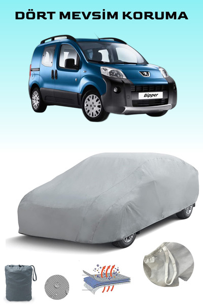 Breen قماش سيارة بيجو بيبر تيبي باللون الرمادي