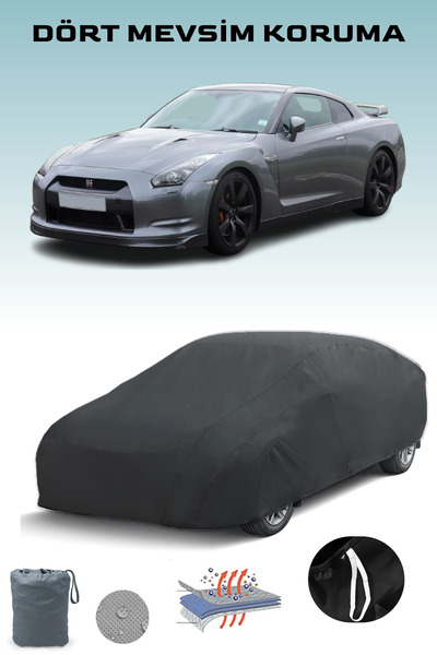 Breen غطاء سيارة نيسان جي تي-آر أسود، غطاء سيارة، خيمة سيارة