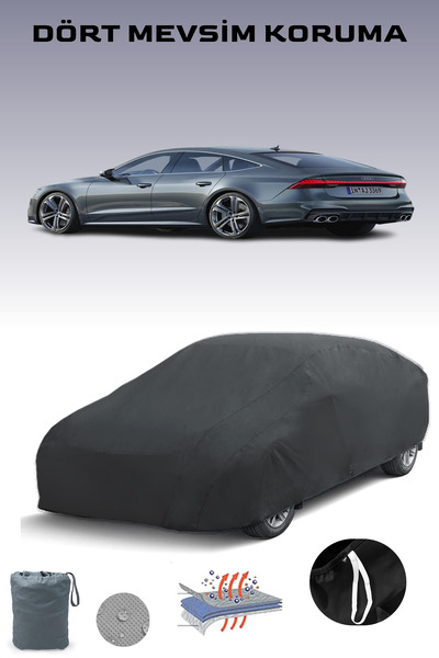 Breen غطاء سيارة أودي S7 سبورت باك أسود، غطاء سيارة، خيمة سيارة