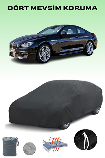 Breen أسود، BMW 6 SERIES COUPE (F13) 2011 - 2015، مشمع السيارة، غطاء السيارة،...