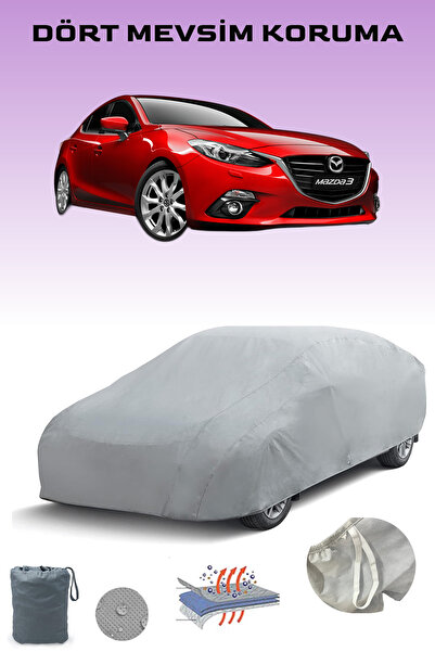 Breen مازدا 3 3 سيدان - مشمع سيارات متوافق، خيمة سيارة مقاومة للماء والشمس