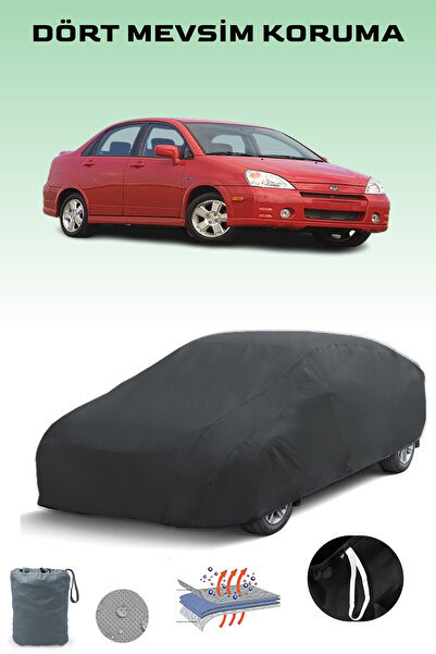 Breen أسود، سوزوكي آيرو/ليانا سيدان 2001 - 2007، قماش مشمع للسيارة، غطاء سيار...