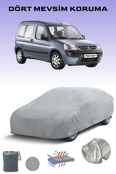 Breen قماش سيارة بيجو بارتنر باللون الرمادي