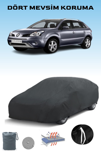 Breen Black, RENAULT KOLEOS 2008 - 2011, Car Canvas, Car Cover, Car Tent