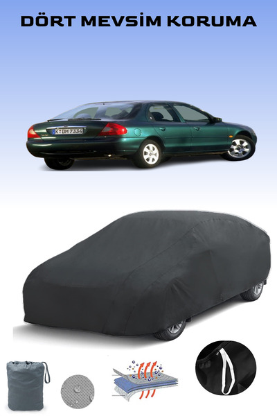 Breen أسود، فورد مونديو 2 هاتشباك، غطاء سيارة، غطاء سيارة، خيمة سيارة