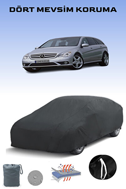 Breen أسود، مرسيدس R 63 AMG (W251) 2006 - 2008، مشمع السيارة، غطاء السيارة، خ...