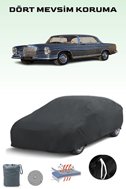 Breen أسود، مرسيدس بنز W112 كوبيه، غطاء سيارة، غطاء سيارة، خيمة سيارة