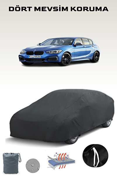 Breen أسود، BMW 1 SERIES (F20) LCI 2017 - 2019، مشمع السيارة، غطاء السيارة، خ...