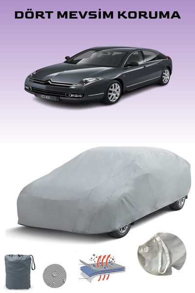 Breen غطاء سيارة رمادي لسيتروين C6 2، غطاء سيارة، خيمة سيارة