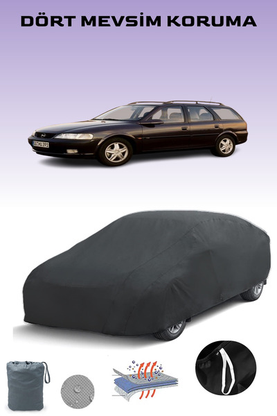 Breen أسود، أوبل فيكترا كارافان 1996 - 1999، مشمع السيارة، غطاء السيارة، خيمة...