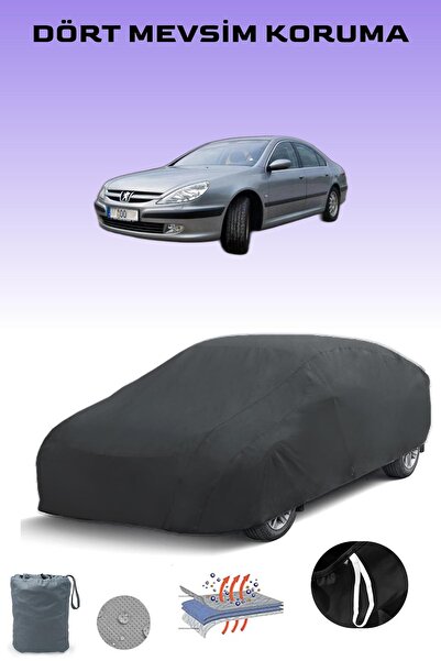 Breen غطاء سيارة بيجو 607 أسود من 2005 إلى 2010، غطاء سيارة، خيمة سيارة