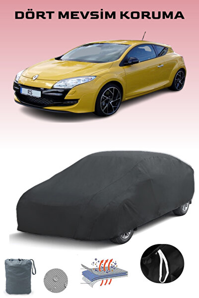 Breen Black, RENAULT MEGANE RS COUPE 2009 - 2013, Car Canvas, Car Cover, Car ...